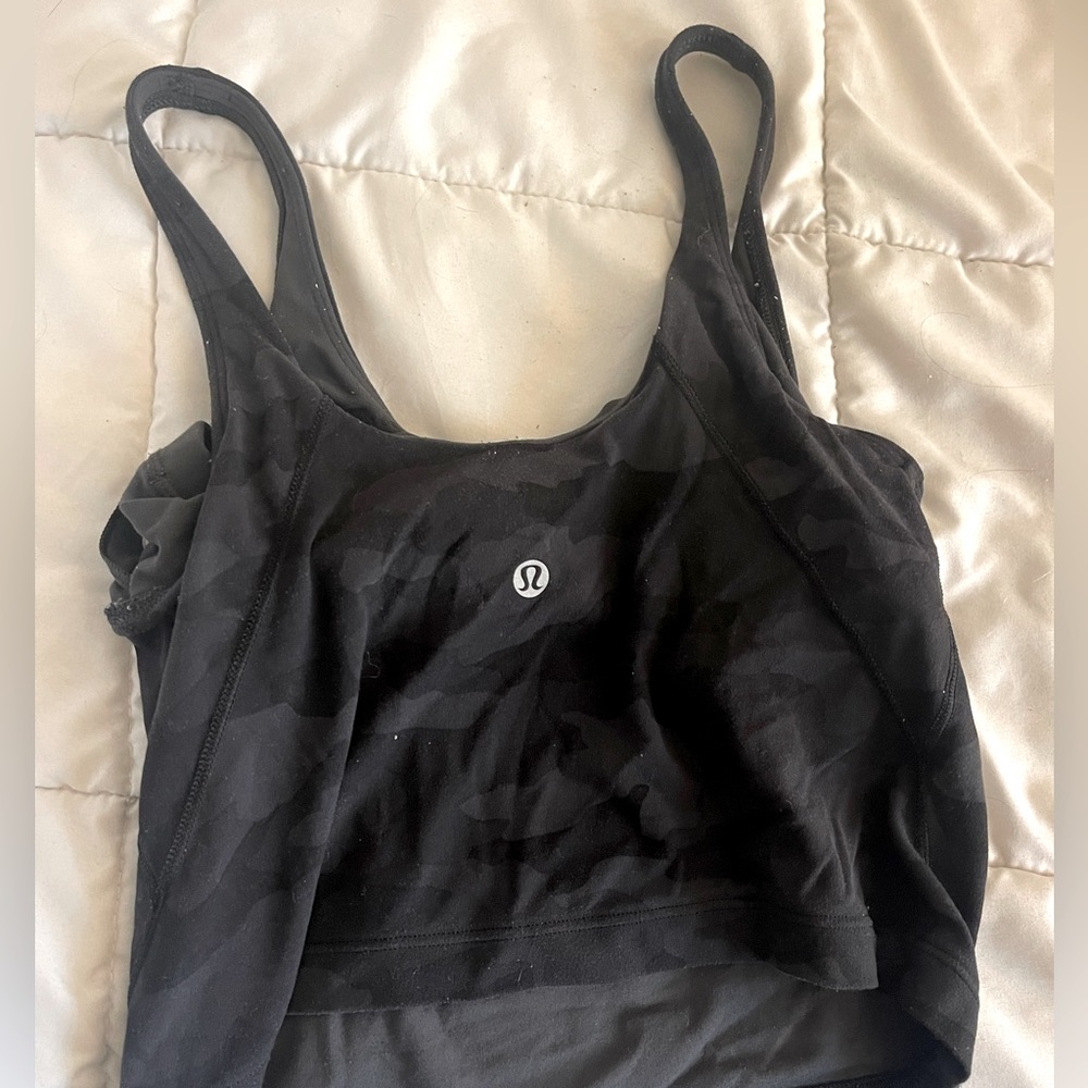 Lululemon Align Tank Black Camo